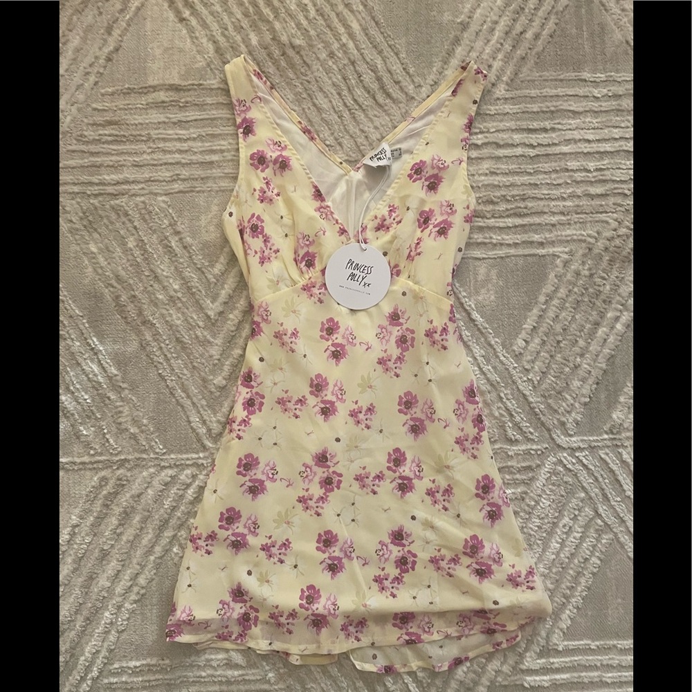 Mini floral dress